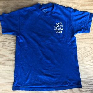 Anti social social club Korean flag tee shirt